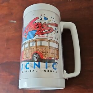 Vintage 1988 Andys Picnic Vallejo, CA KNEW 910 AM Mug